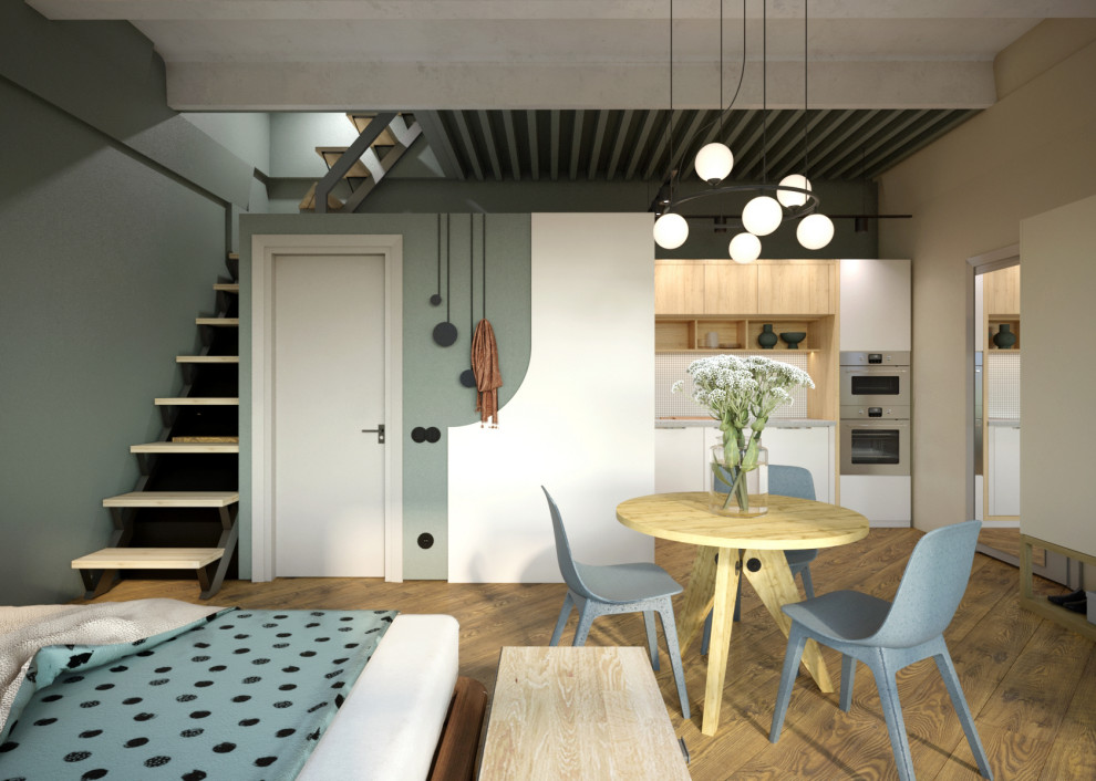 Обложка проекта: Жильё с элементами пром здания