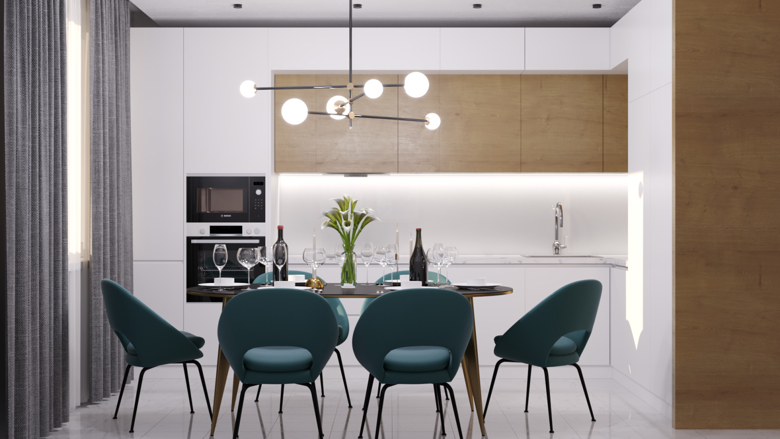 Квартира в скандинавском стиле