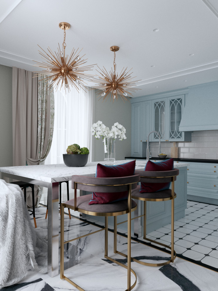 Особняк Алексея Ягудина и Татьяны Тотьмяниной. Кухня