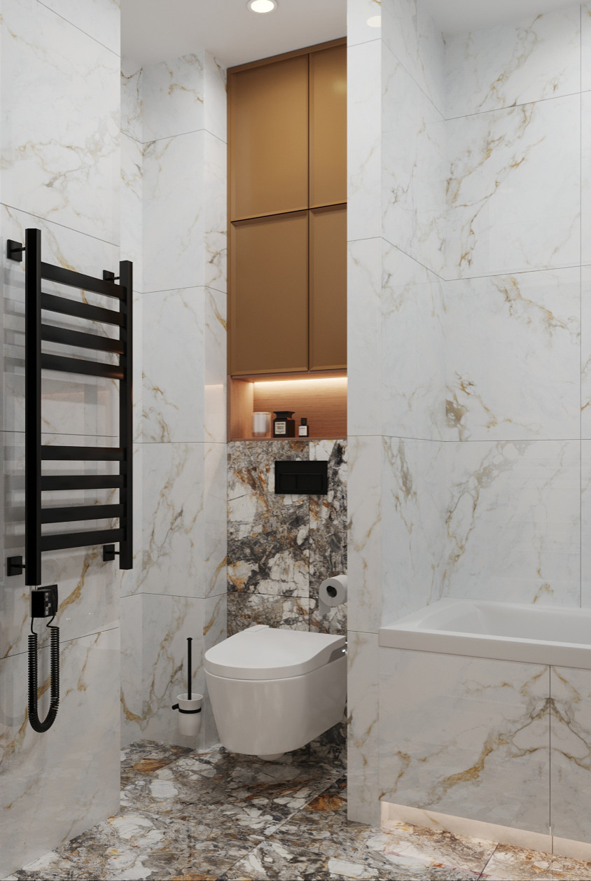 Обложка проекта: сан. узел ЖК Город Времени