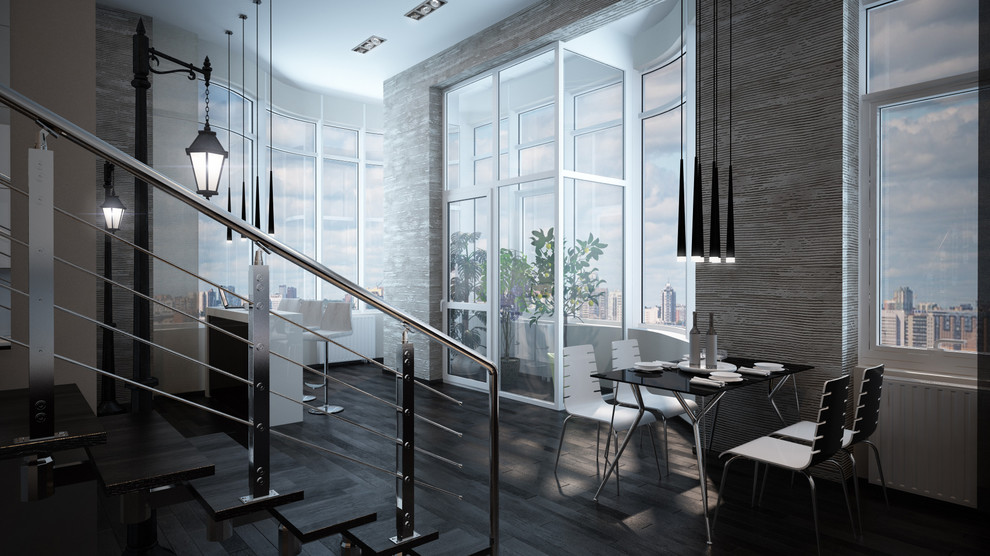 Однокомнатная квартира, высота потолка 4 м