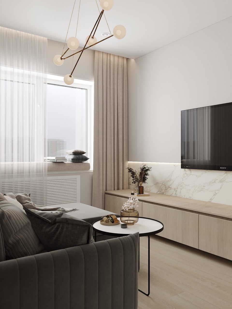 ЖК Lumin, 2 комнаты, 65 м²