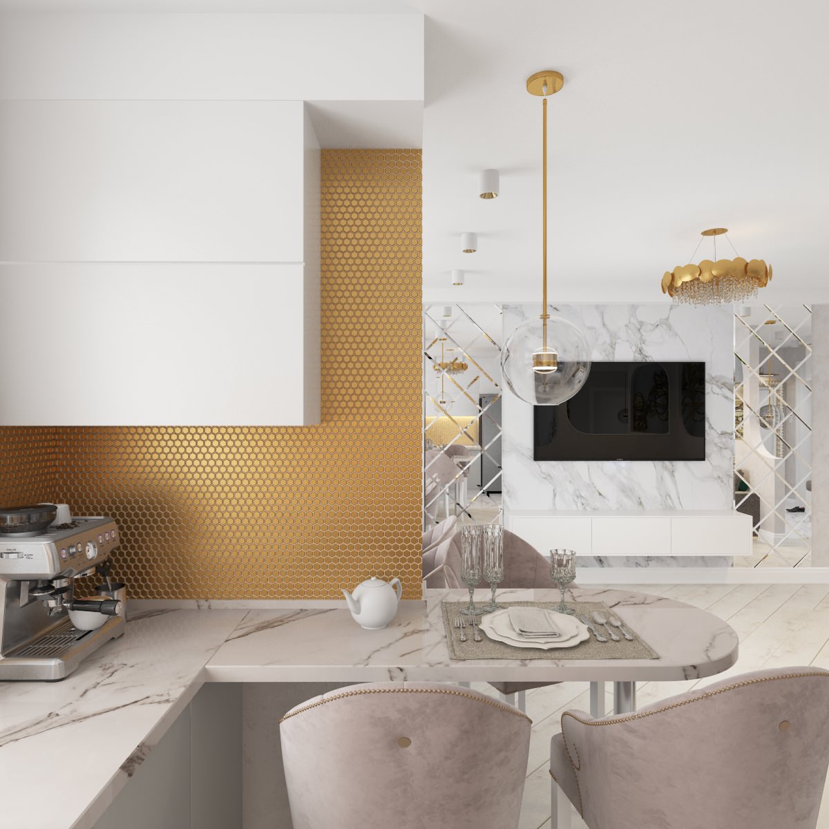 Дизайн-проект квартиры в ЖК «Культура»