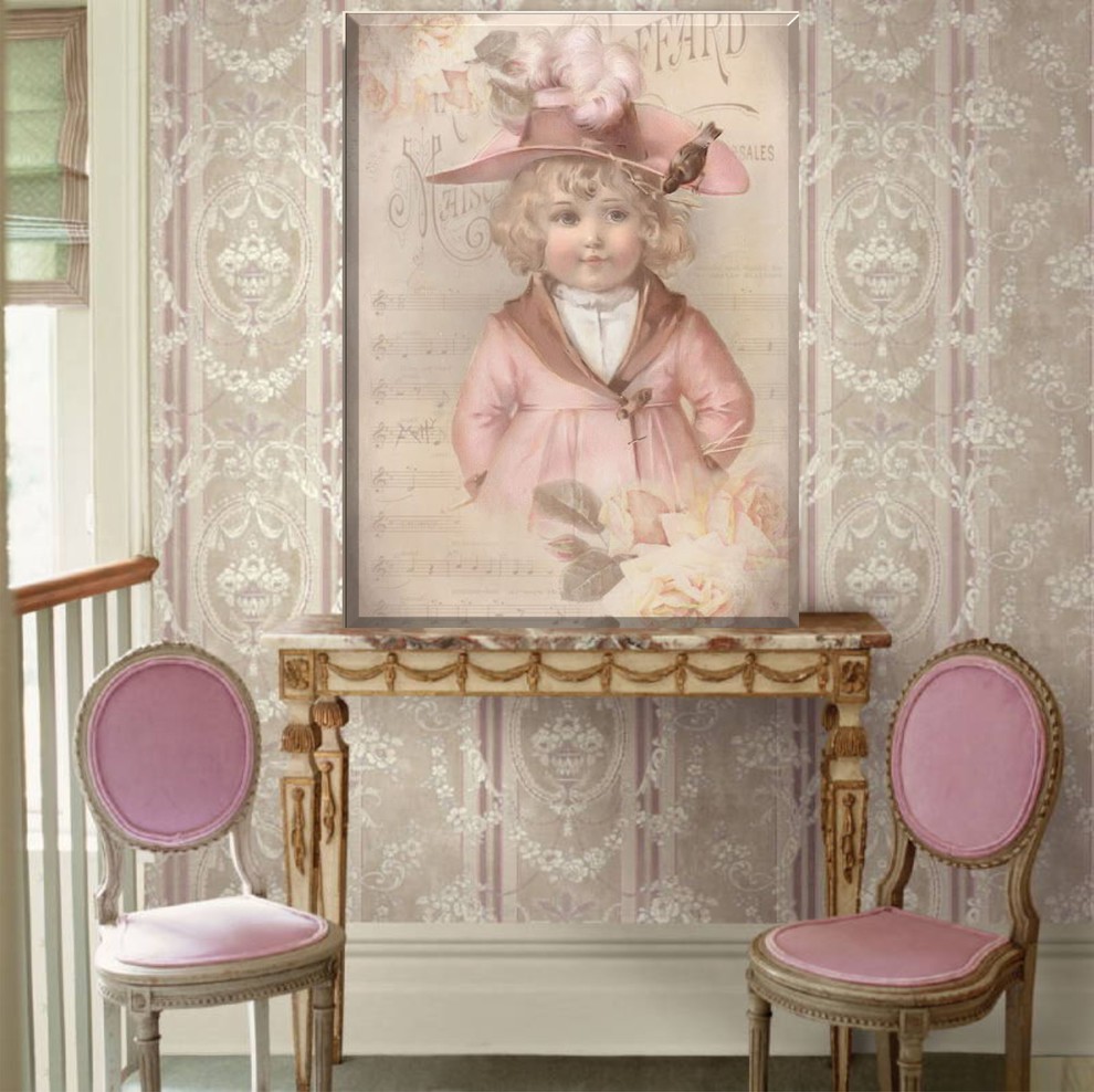 КАРТИНА В ИНТЕРЬЕРЕ В СТИЛЕ ВИНТАЖ