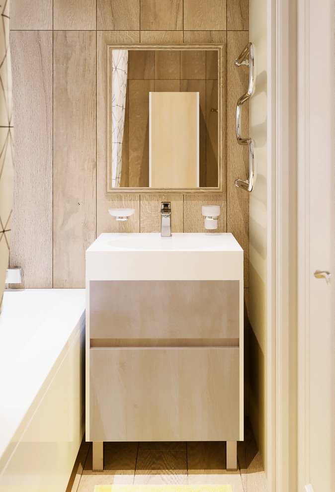 Светлая и лаконичная квартира для семьи с двумя детьми