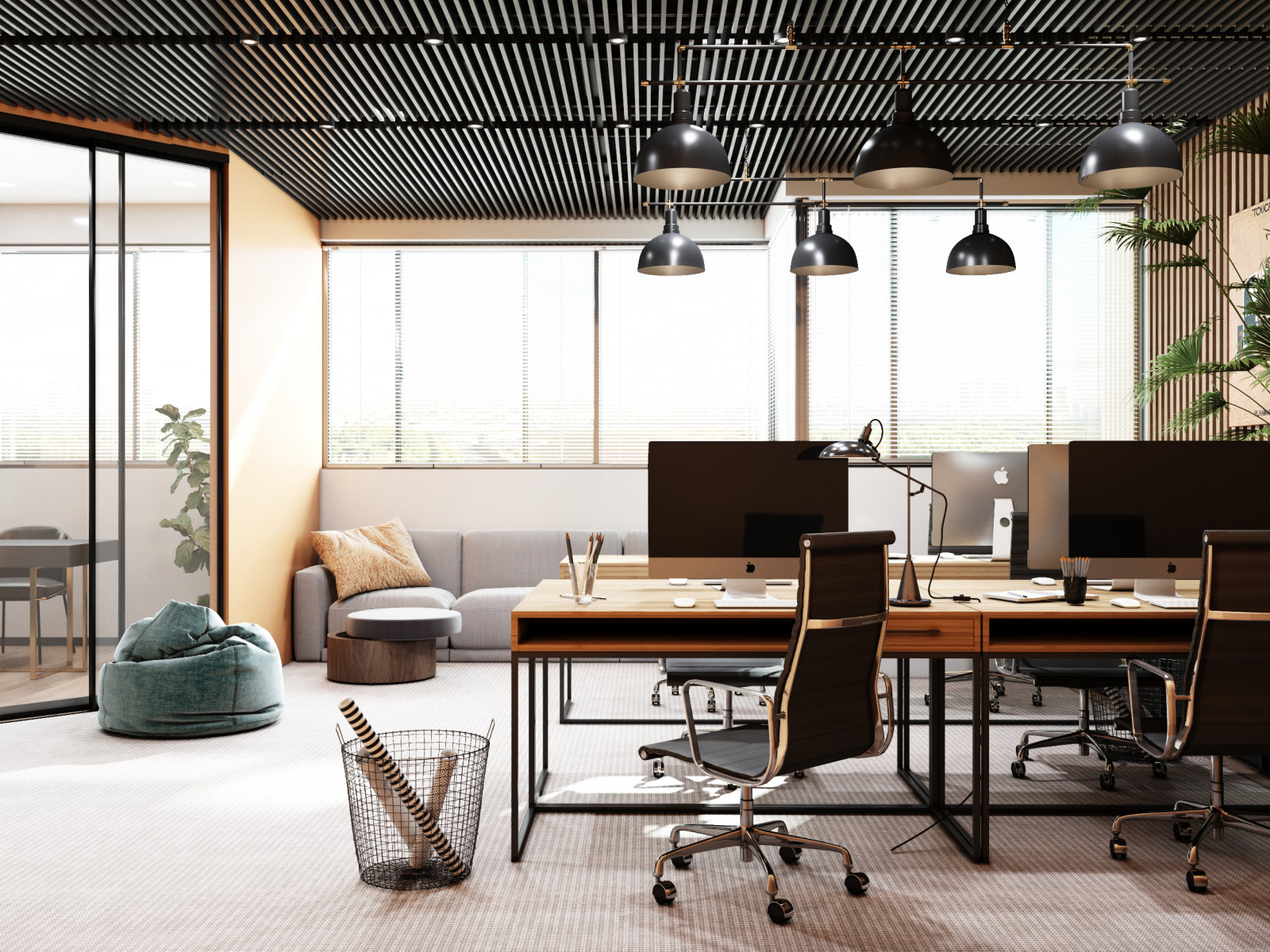 Дизайн офиса для маркетинговой компании