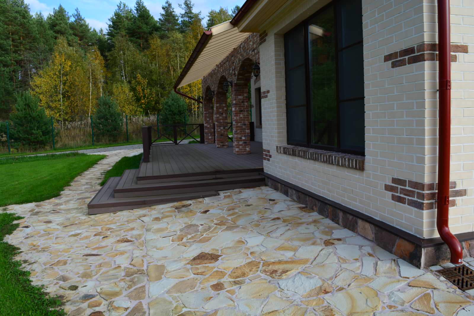 Дом из газобетона в Запорожском