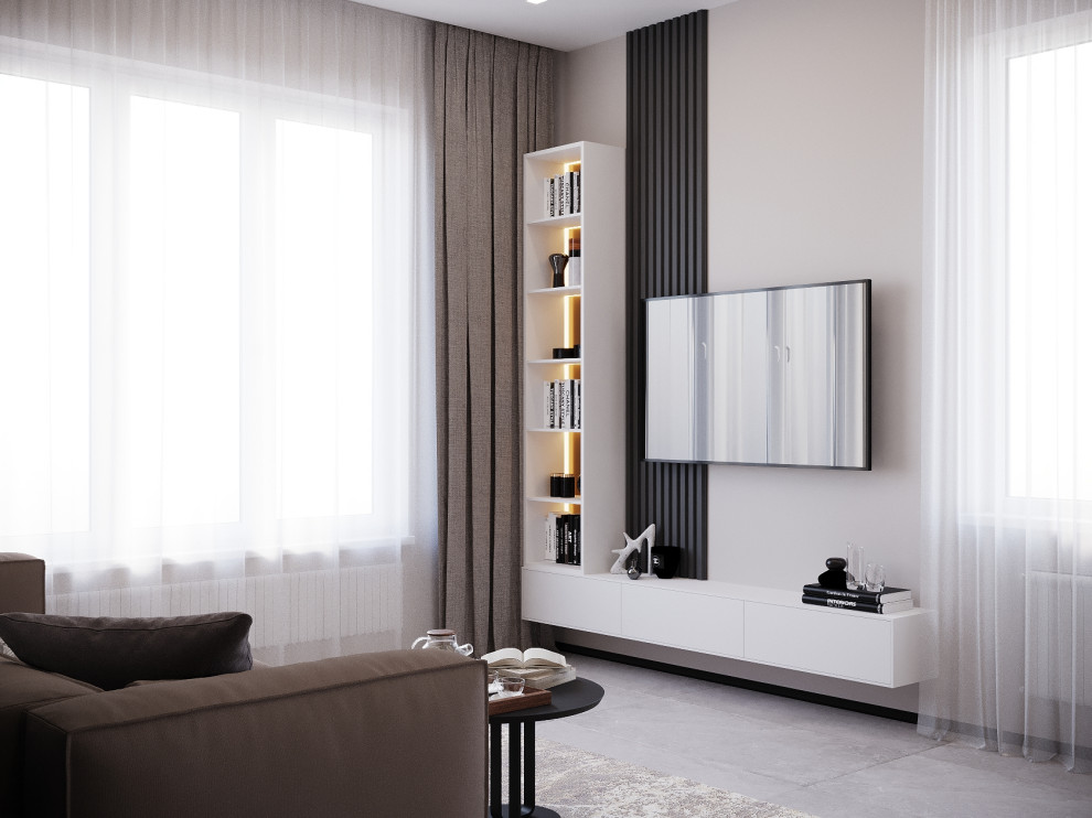 Обложка проекта: Интерьер частного дома в современном стиле