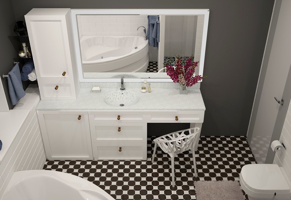 Квартира с элементами неоклассики