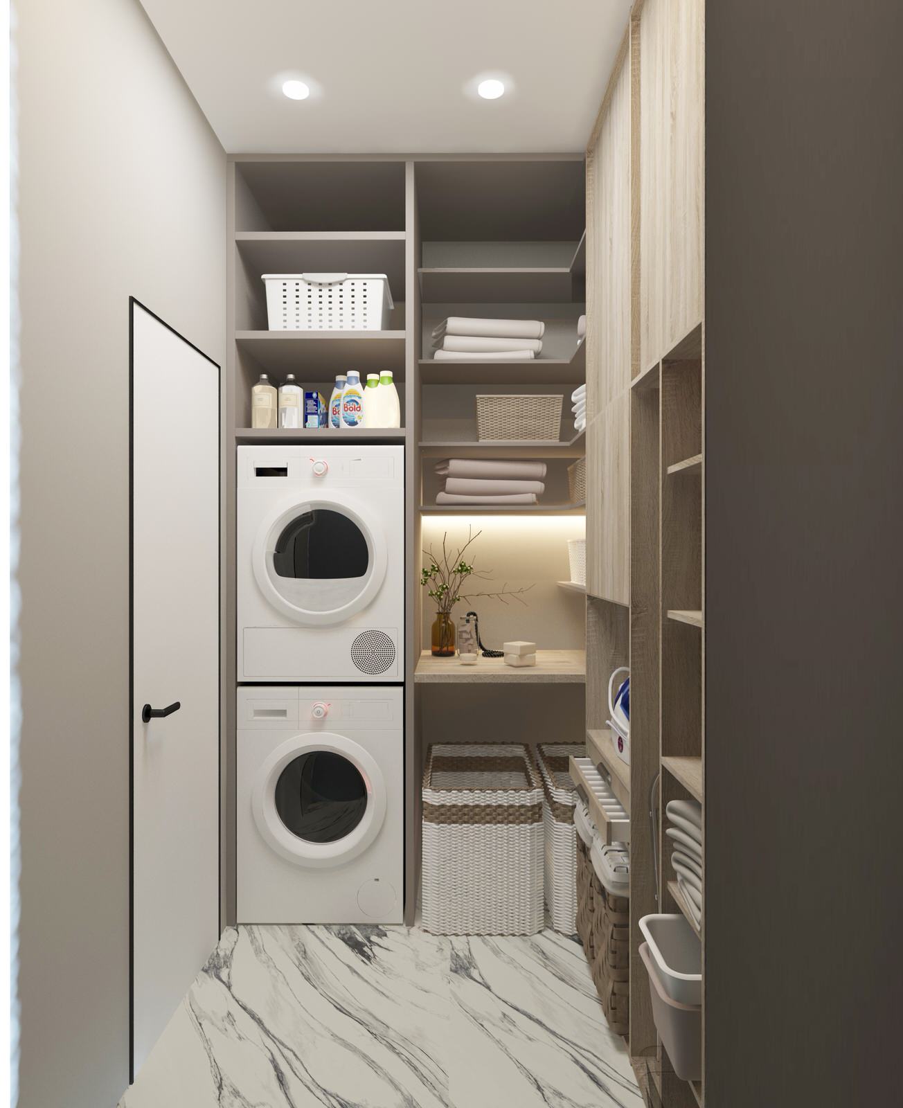 Проект трехкомнатной квартиры г. Ростов-на-Дону