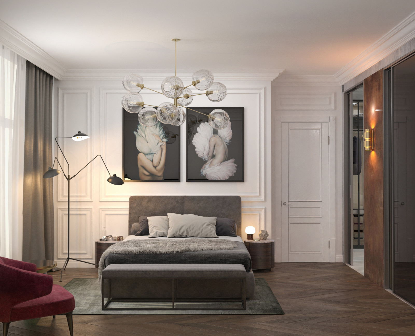 Квартира для семьи на Крестовском острове