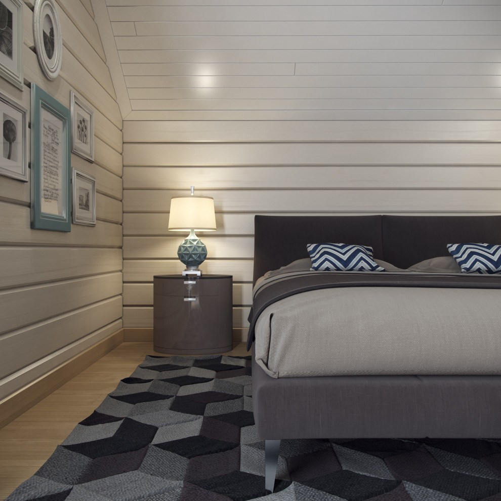 Загородный дом из клееного бруса