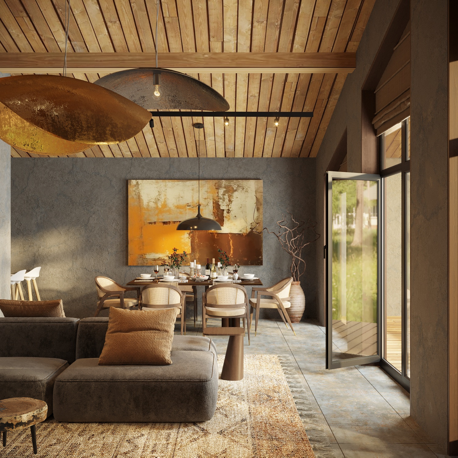 Деревянный дом в поселке Лаки парк