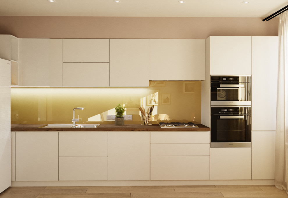 Светлая и лаконичная квартира для семьи с двумя детьми