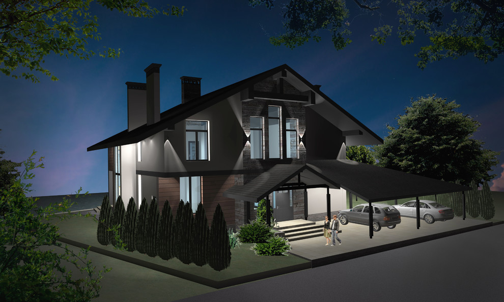 индивидуальный жилой дом под Краснодаром