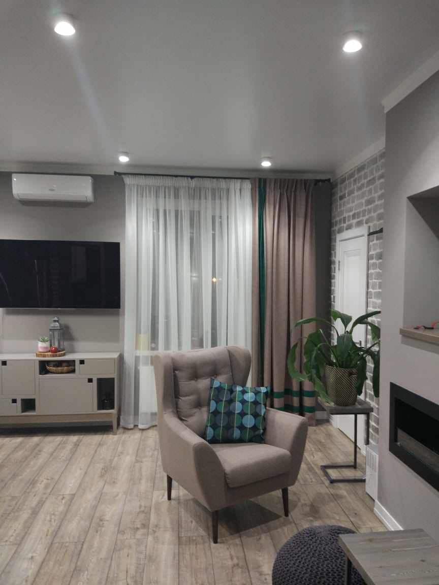 реализация кухни-гостиной