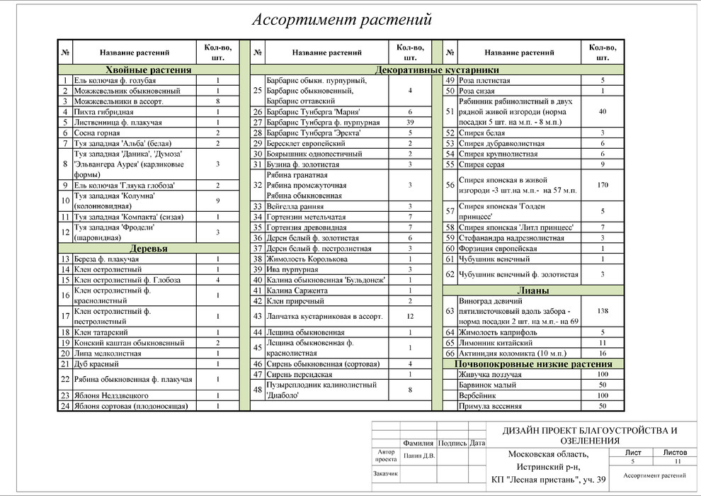 Сад в современном стиле