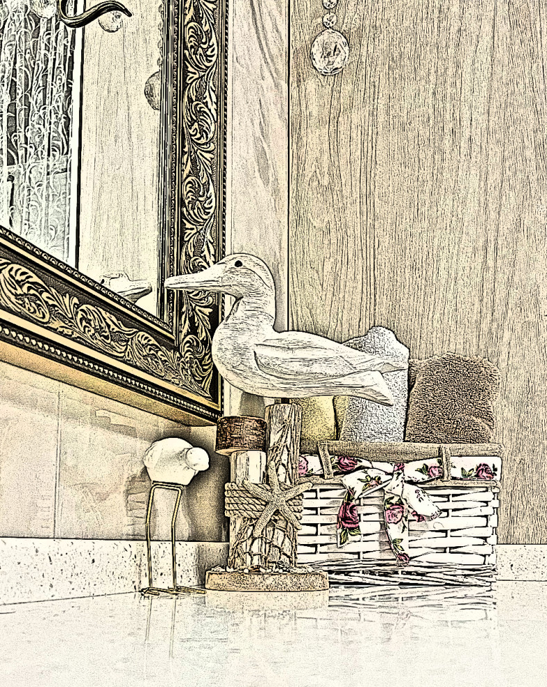 эскиз ванной комнаты