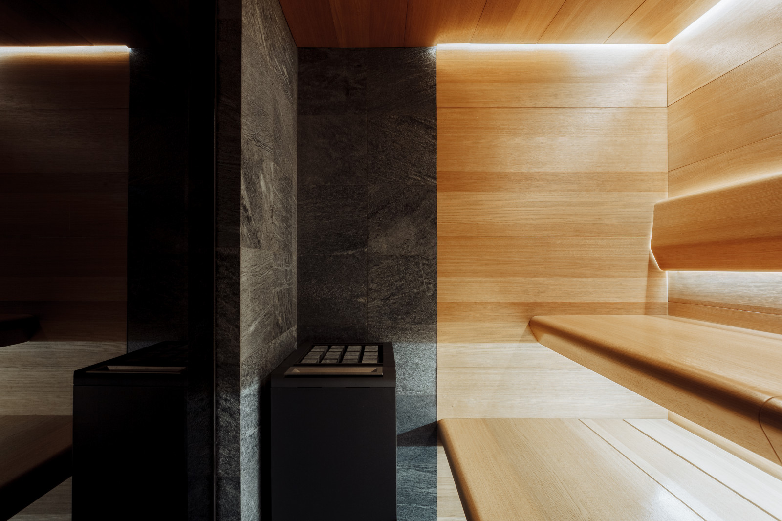 Сауна в частном доме.