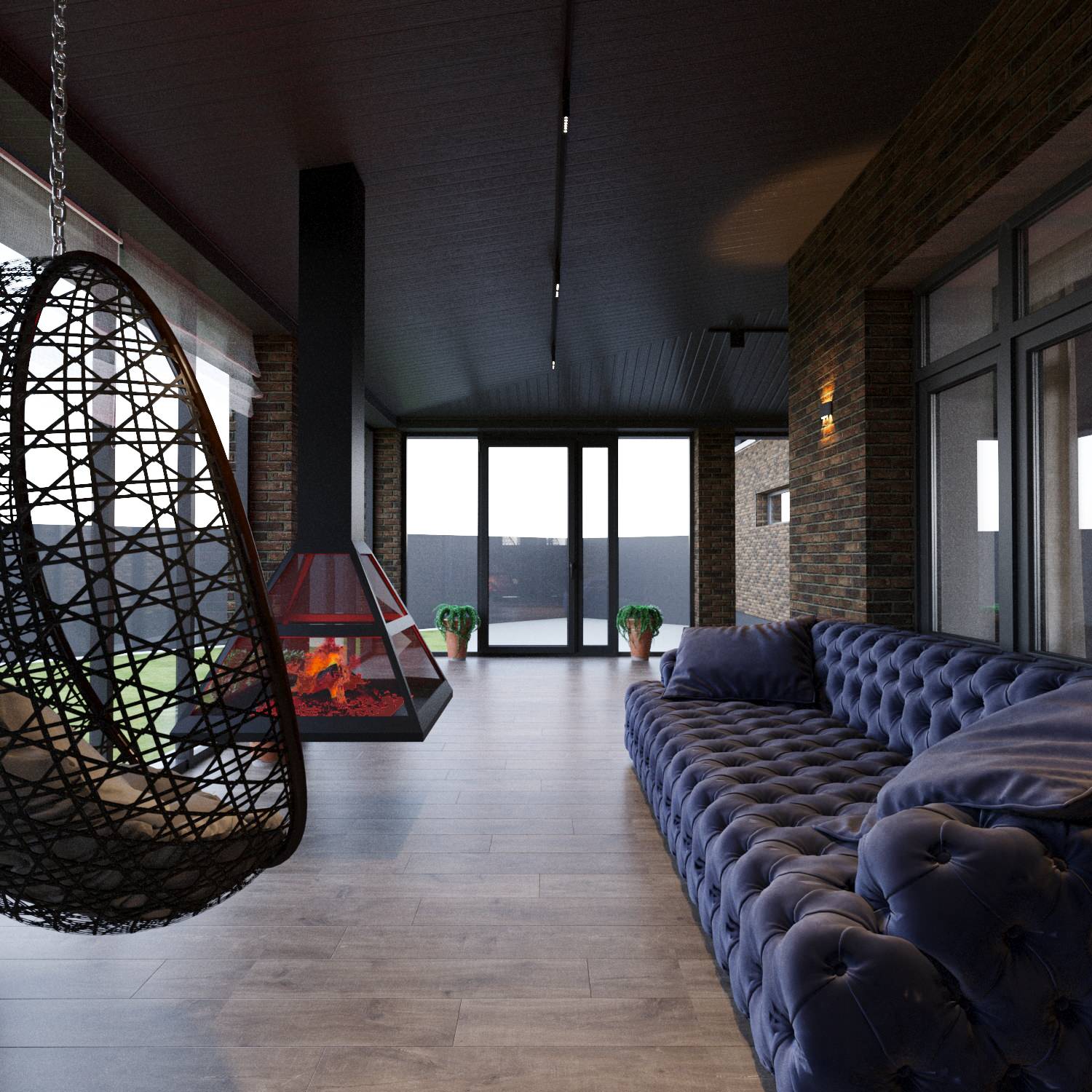 Дизайн дома 215 м. кв. в п. Экодолье