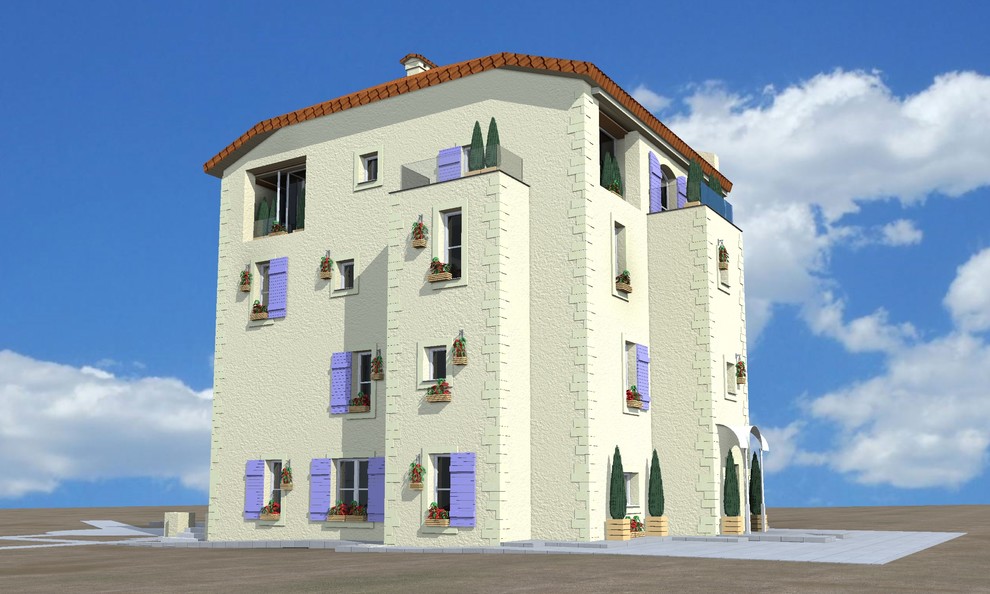 Обложка проекта: Дизайн-проект родового гнезда в стиле Прованс