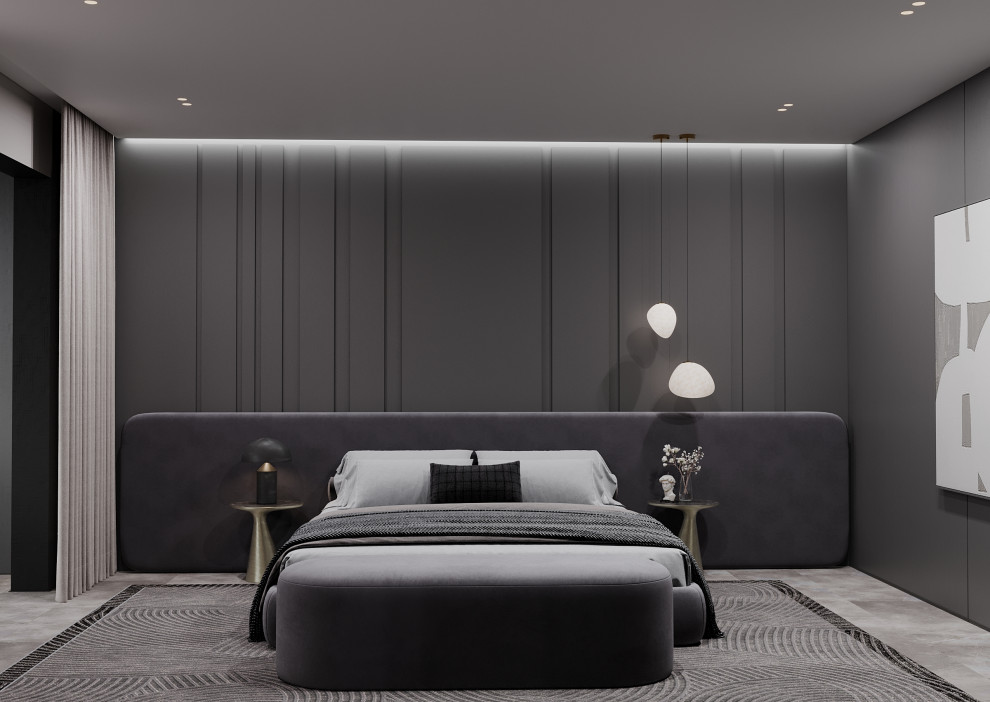 Спальня для молодой девушки ЖК "Лесопарковый", г.Челябинск