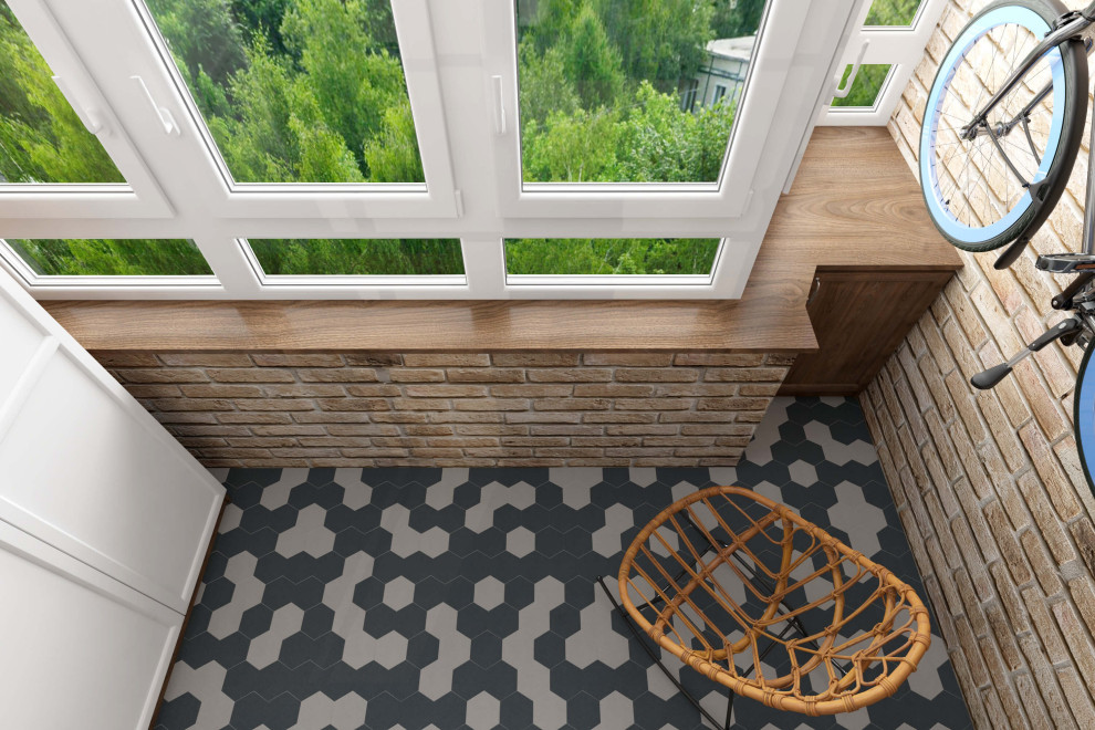 Трехкомнатная квартира 78 м2 в современном стиле, в доме серии П-44