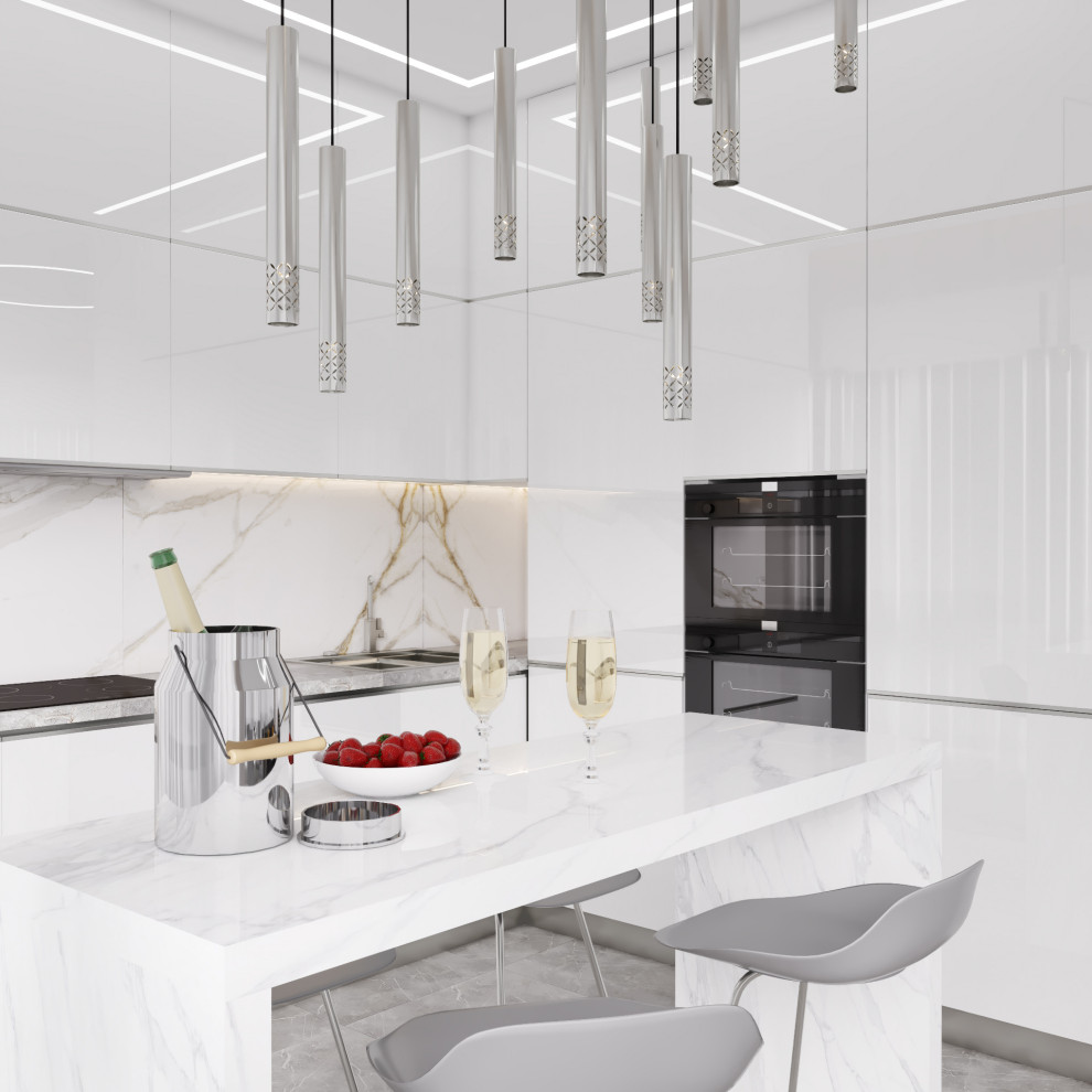 Дизайн квартиры-студии 44 кв.м.в г.Москва ЖК Monodom