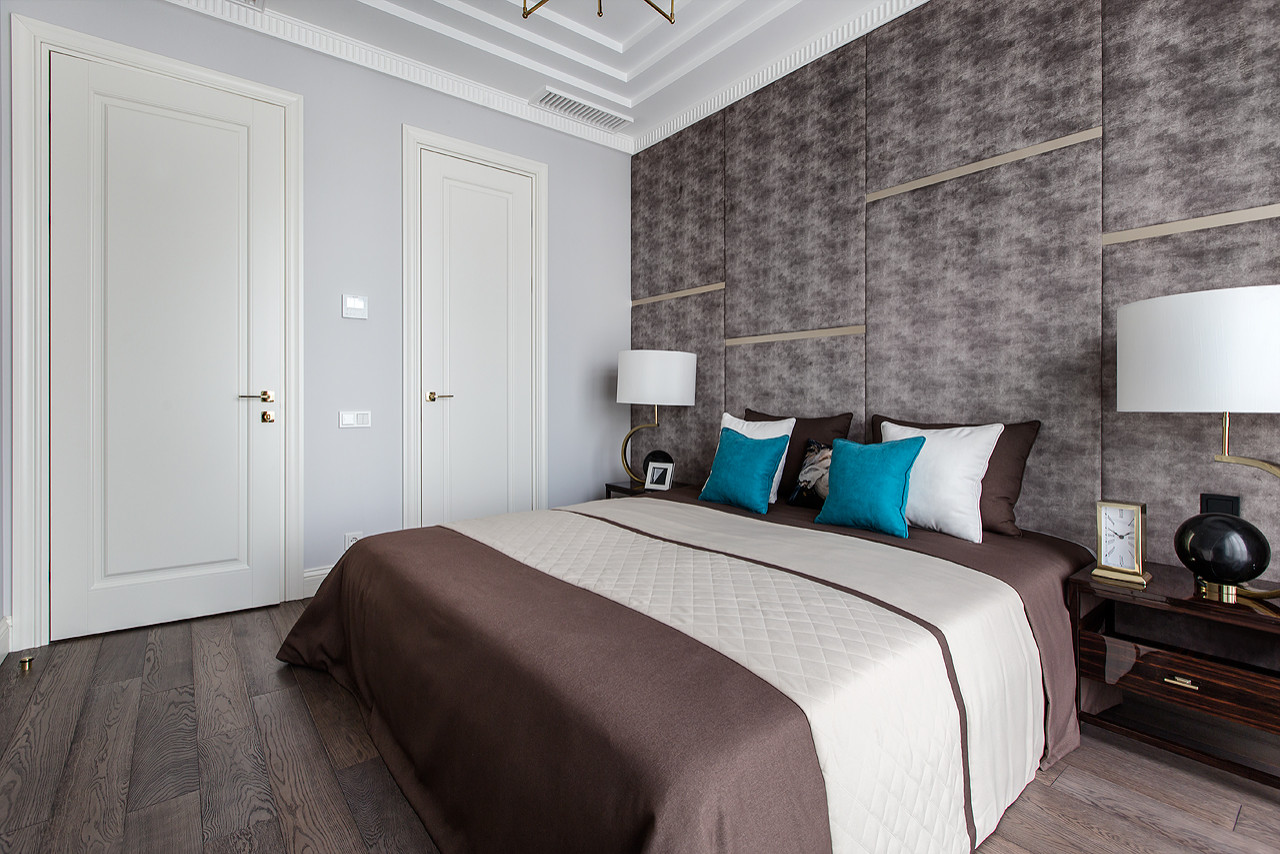 Современная росокшь - квартира в стиле арт-деко в ЖК "BALCHUG RESIDENCE"