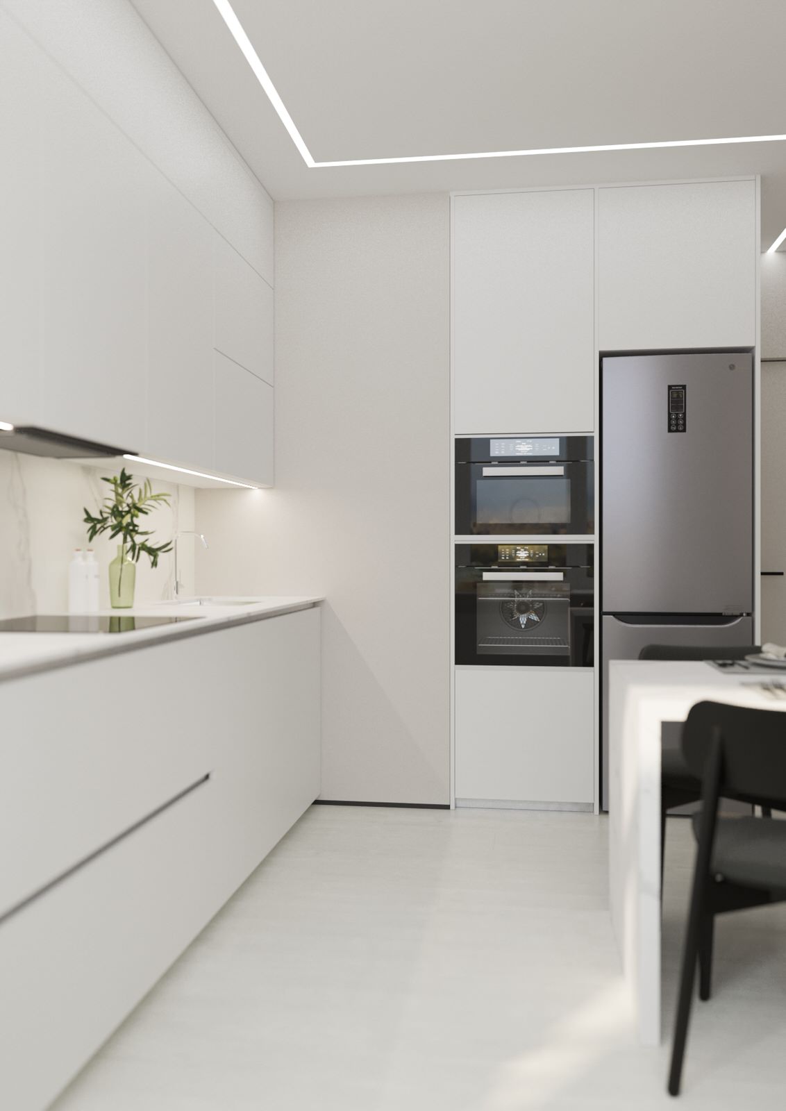 Interior design of an apartment with a children's room