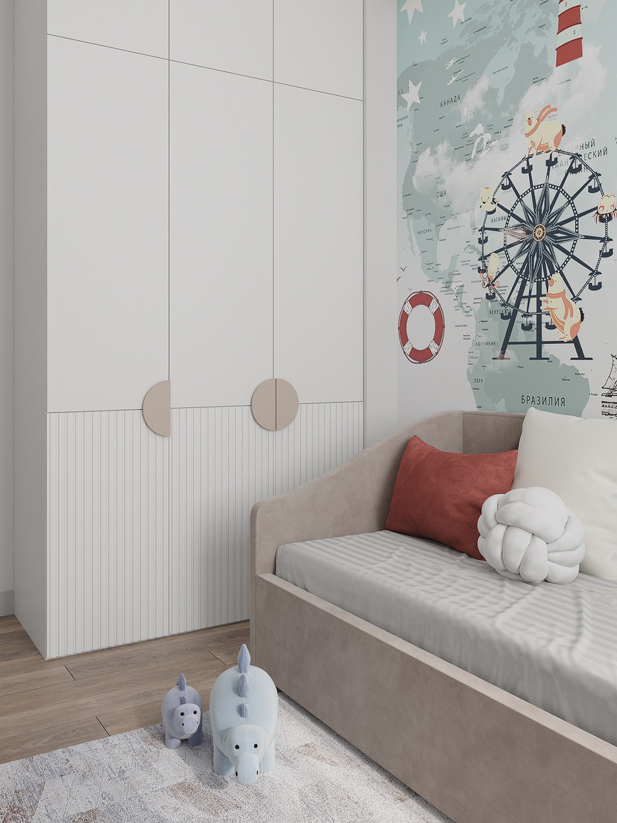 Трехкомнатная квартира 75 кв.м