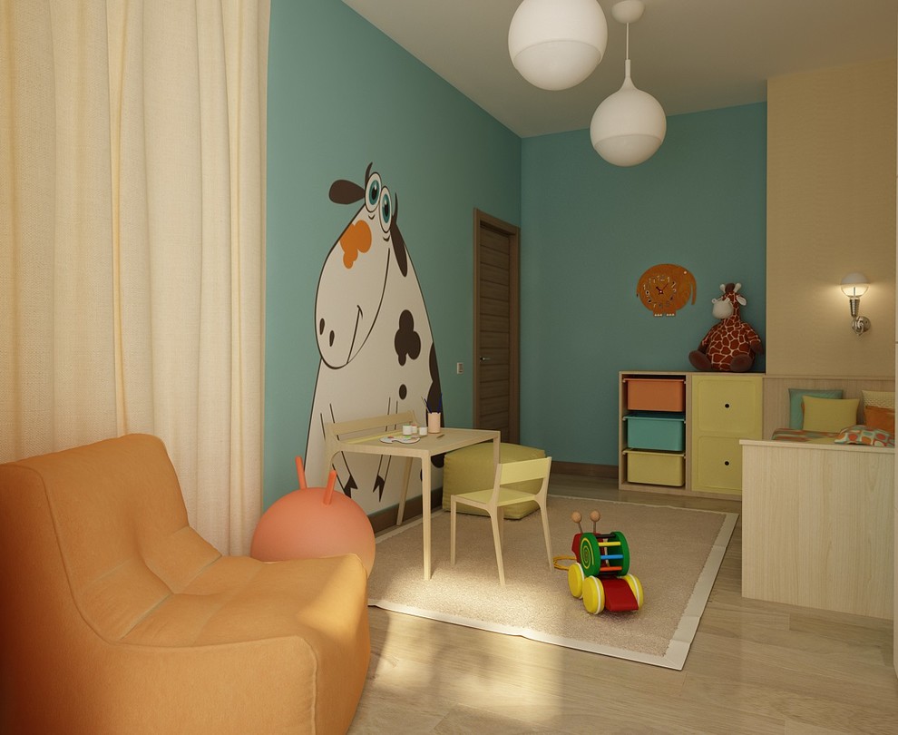 Дизайн проект в ЖК "Космос"