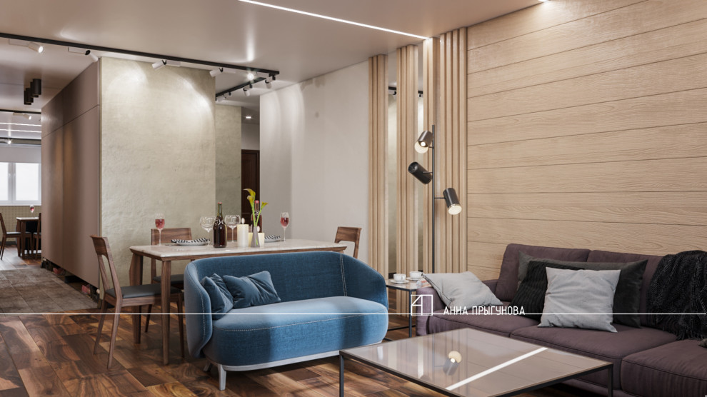 Обложка проекта: Интерьер квартиры в Каменск-Уральском