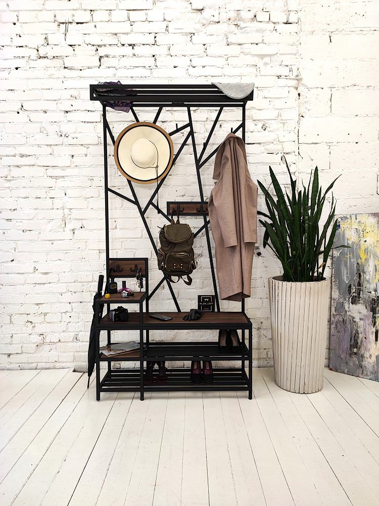 Прихожая в стиле лофт Мега