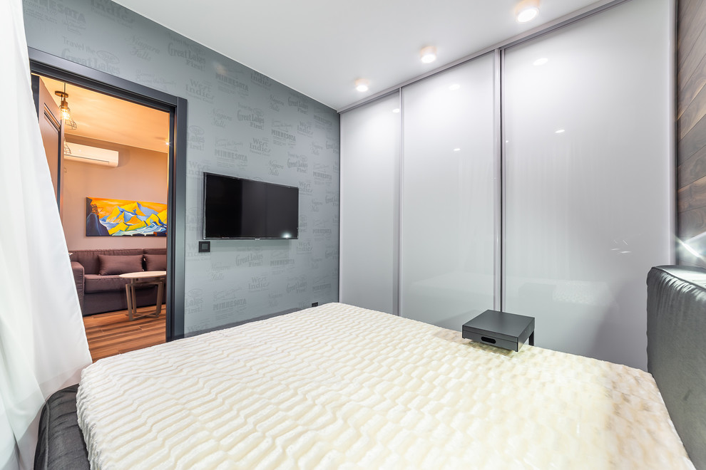 Современный интерьер в элементами лофта в Сочи