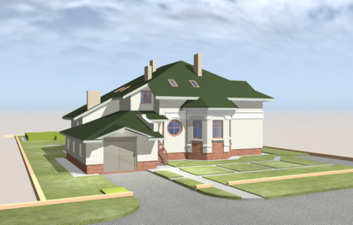 Обложка проекта: Загородный дом для большой и дружной семьи