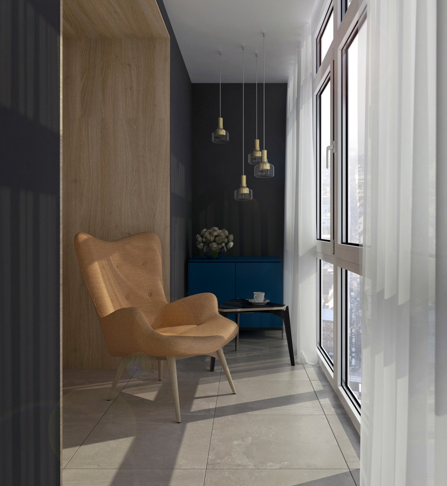 Дизайн проект 6-ти ком. квартиры в современном стиле