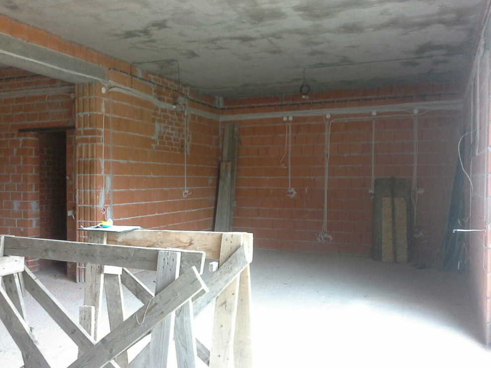 Современный интерьер частного дома в п. Большое Исаково