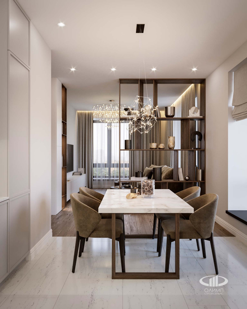 Дизайн интерьера 3-комнатной квартиры в ЖК Новочеремушкинская, 17