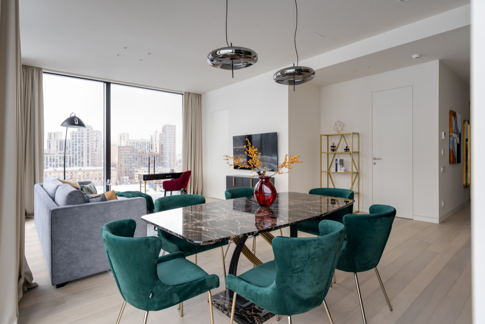 Хоумстейджинг и комплектация квартиры в небоскребе Москва Сити, ЖК Capital Tower