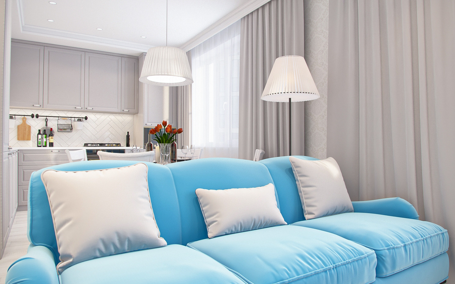 Квартира для отдыха на побережье.