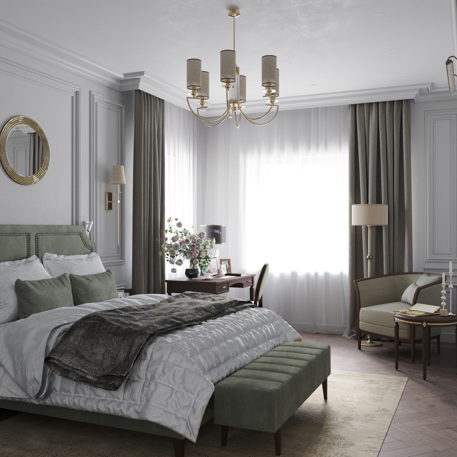 Интерьер квартиры 160 кв.м