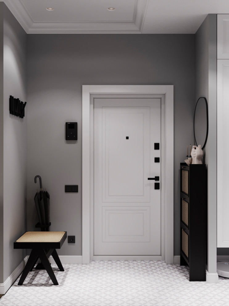 Обложка проекта: Современный mid-century в ЖК Западный Порт