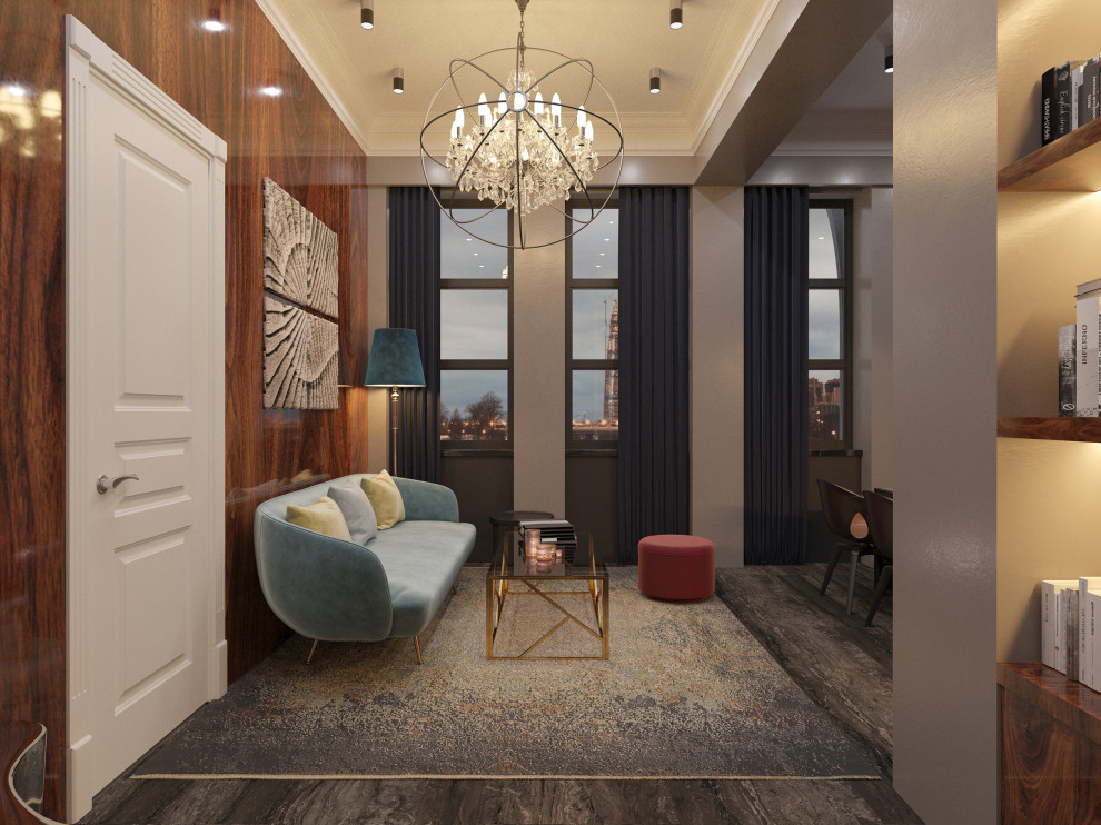 Дизайн проект однокомнатной квартиры в ЖК "Esper Club"