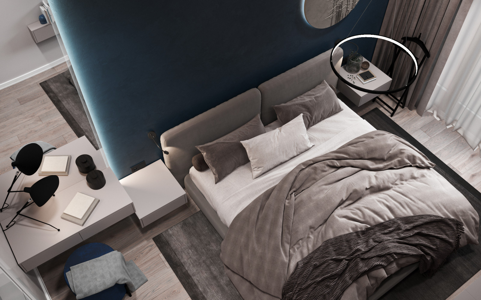 Дизайн интерьера спальни