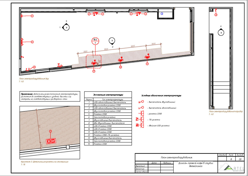 Кафе в студии детейлинга "Кракен" в г. Артем