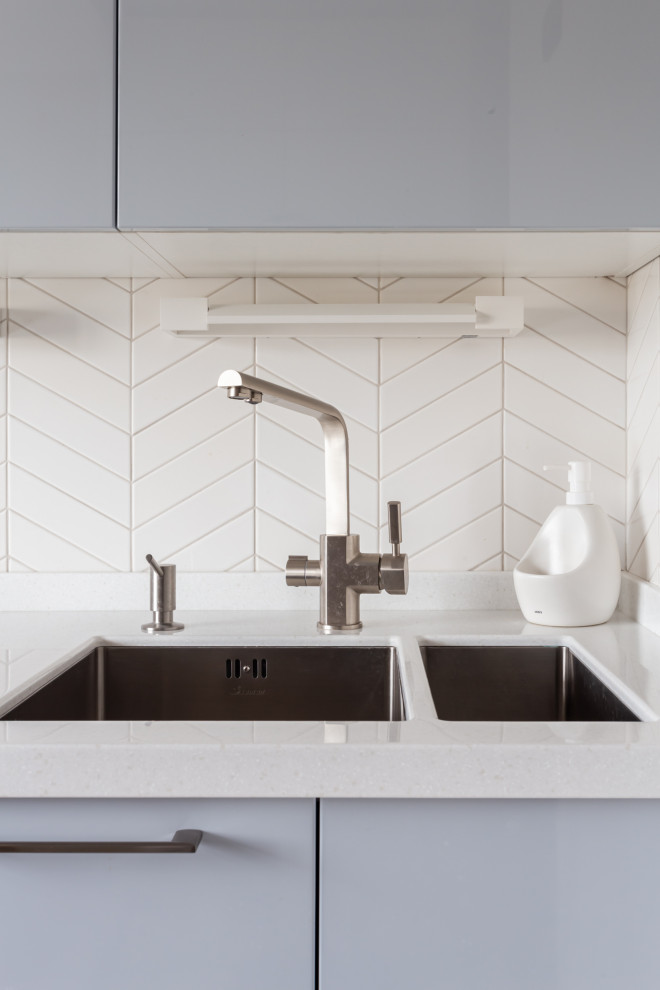 Белая кухня!