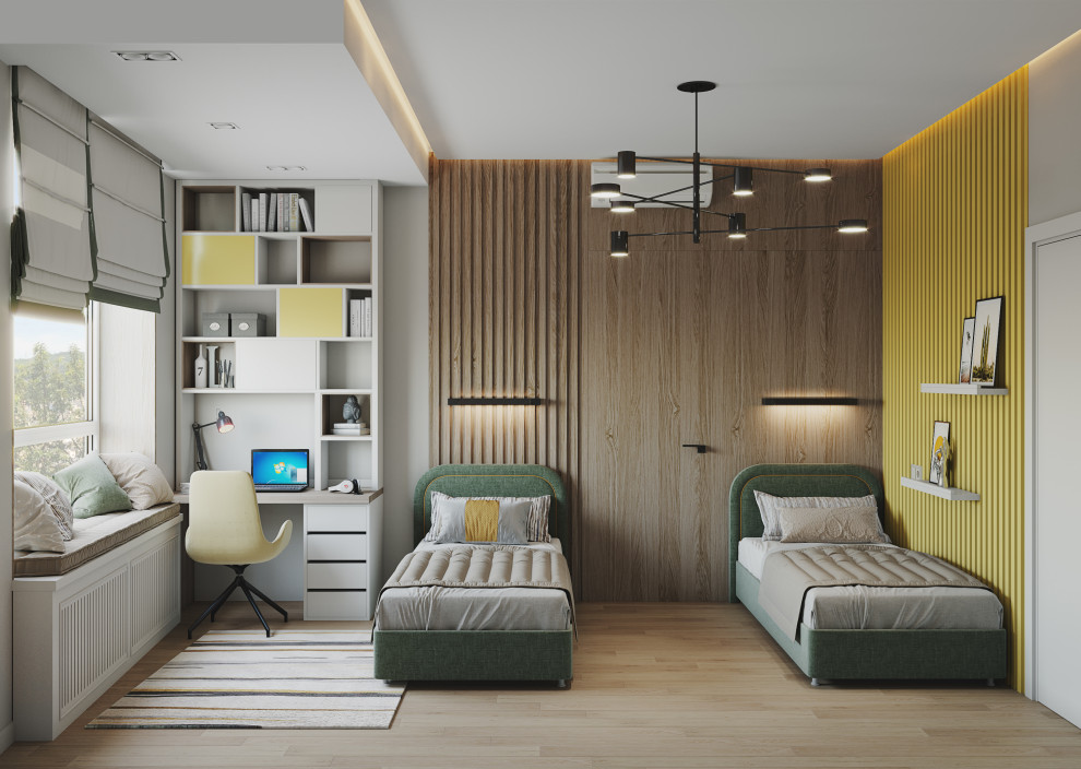 Квартира для семьи в современном стиле