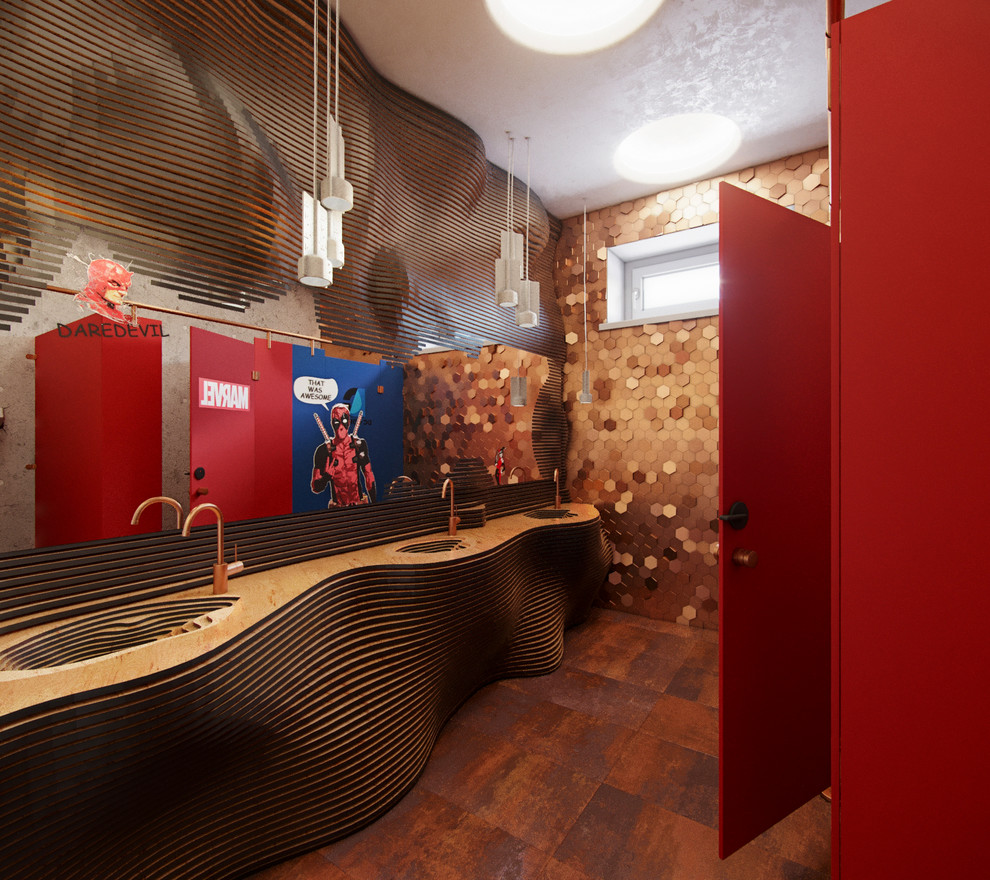 Креативный open space офис IT-компании.