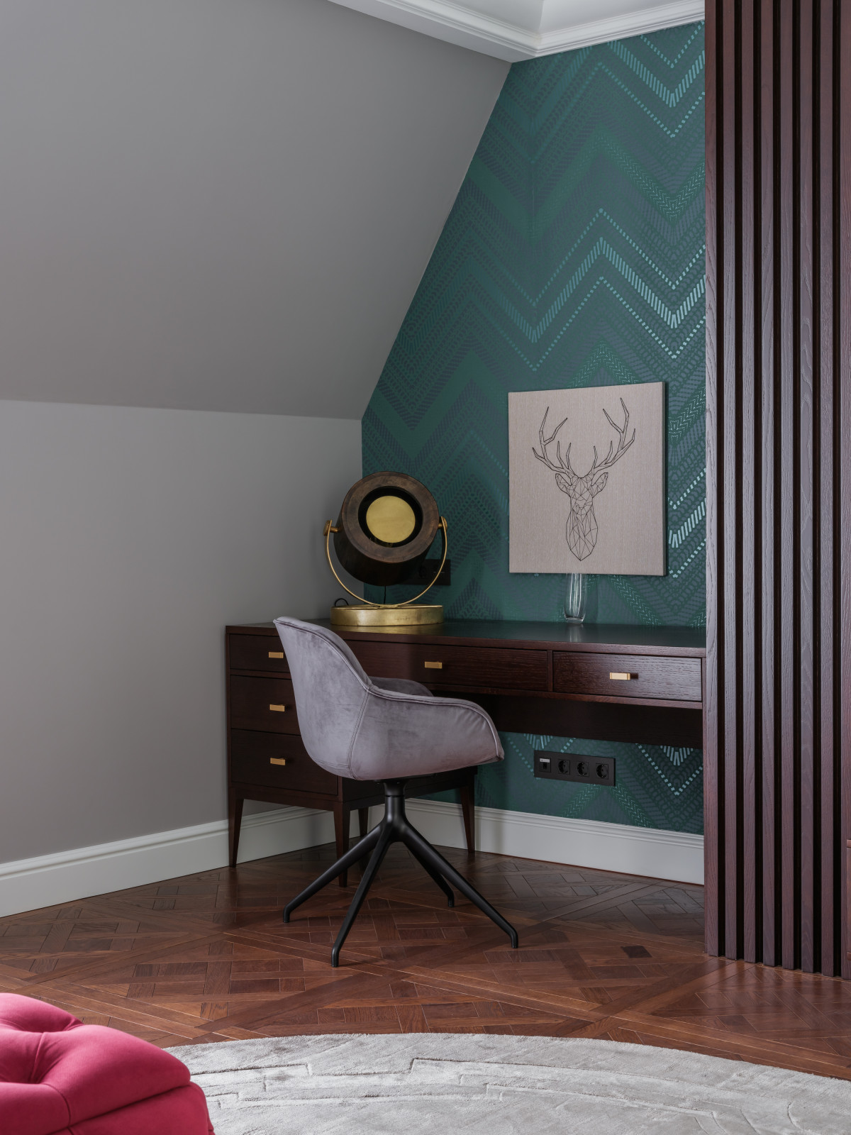 Стилизация загородного дома в КП Довиль